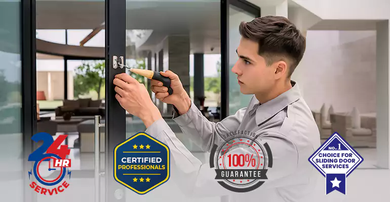 Andersen Sliding Door Latch Replacement in Dania Beach