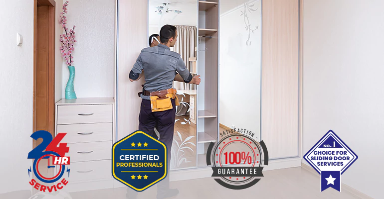 Sliding Closet Door Installation in Dania Beach, FL
