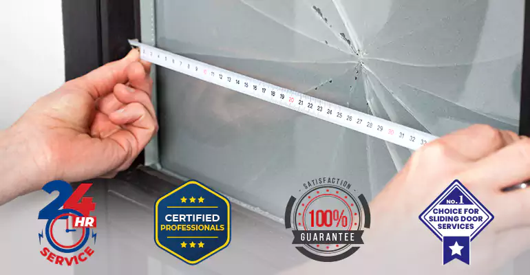 Residential Sliding Door Glass Repair in Dania Beach